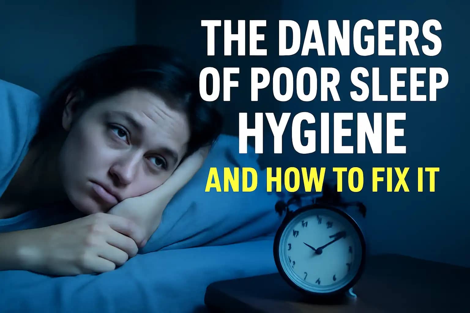 The Dangers of Poor Sleep Hygiene and How to Fix It